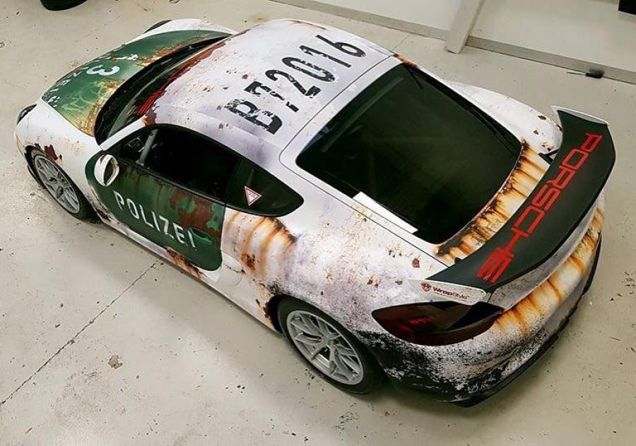  Porsche Cayman GT4 by WrapStyle 2016 года  (фото 2 из 6)